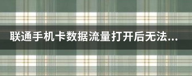 我的荣耀6x打开数据流量无使用数据流量？