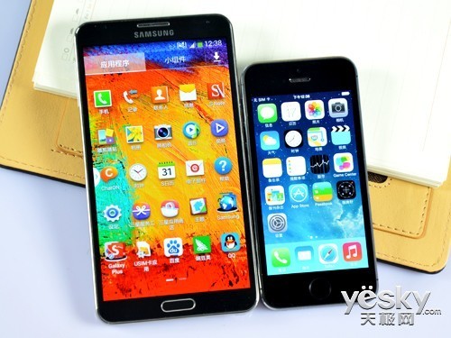 三星Note4外观对比iPhone 6有什么不同？