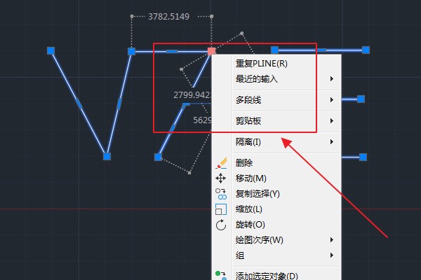 cad插入光栅图像参照后，为何多段线变粗