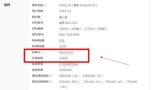 请问华为荣耀7存储空间是多大的？