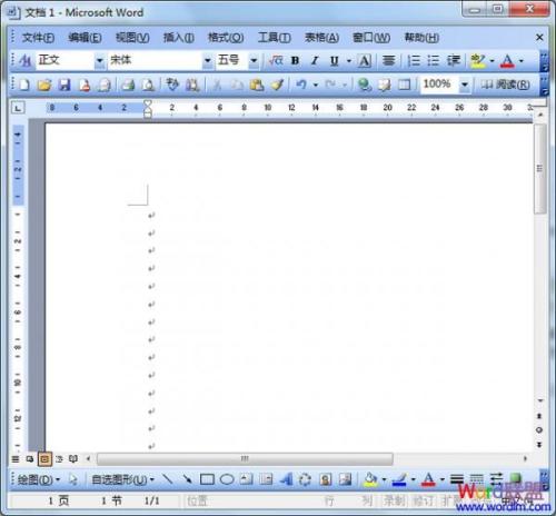 怎么在word中隐藏回车符