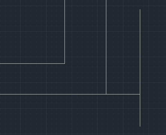 cad 肿么把两条线接起来