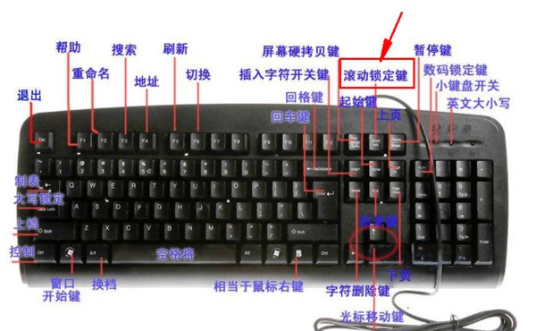键盘上有三个指示灯,那最右边的那个肿么关掉,他是什么指示灯_百度知 