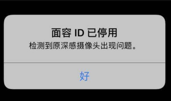 苹果面容id已停用怎么处理?