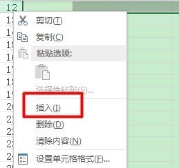 microsoft excel 肿么一次插入几行空白的格