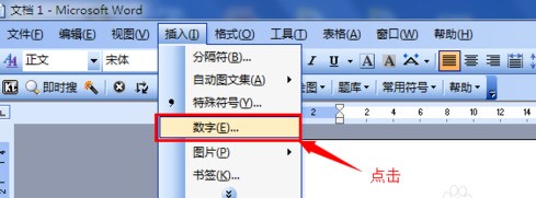 word中肿么插入带圈的1，2，3.。。