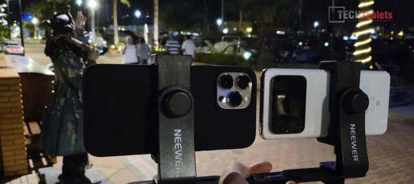 iPhone13ProMax对比小米11UItra拍照，android之光完胜，差距有点大