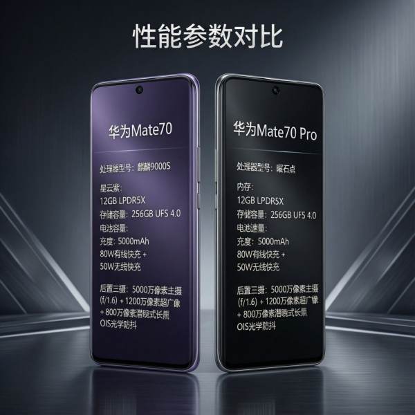 mate70和mate70pro的参数