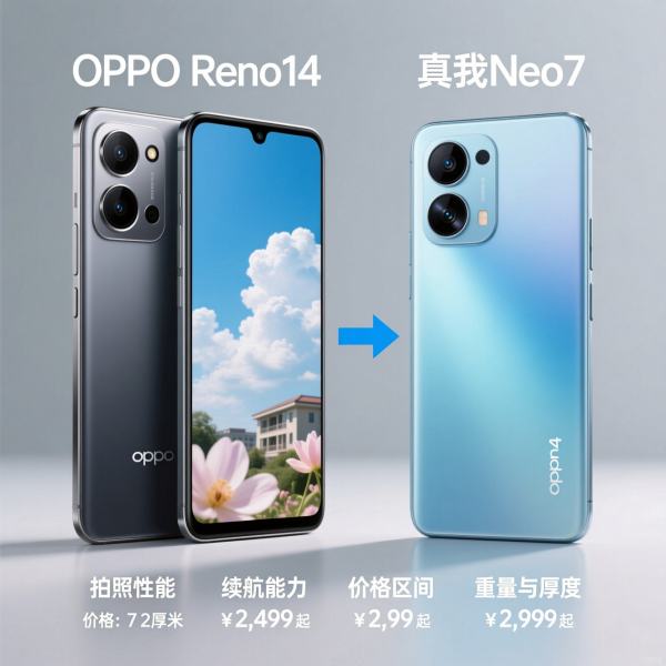 opporeno14和opporealme真我neo7买哪个更好