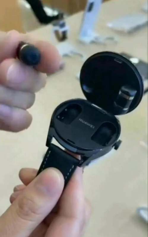 华为WATCH Buds曝光，手表内有耳机