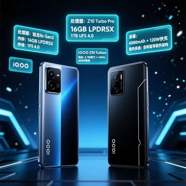 iqooz10turbopro和z10turbo对比