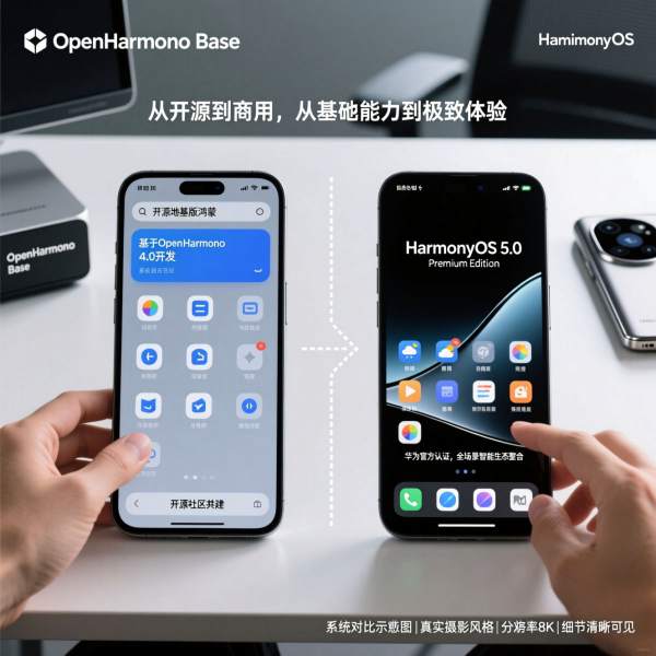 openharmony与鸿蒙系统(harmonyos)的不同?