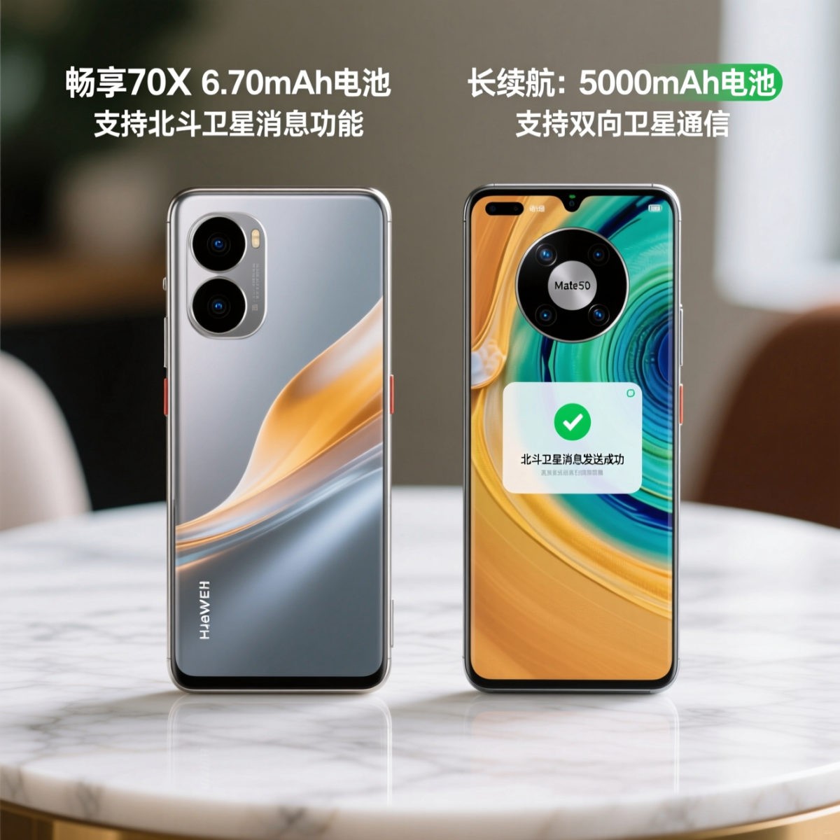 荣耀x10和华为畅享70x哪个的芯片好