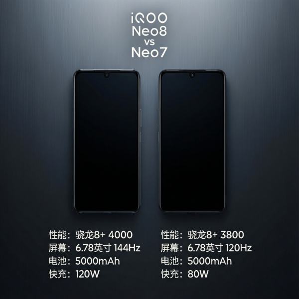 iqooneo7和iqooneo8怎样选