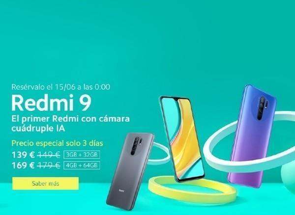 Redmi 9境外发布：联发科G80+ 5020mAh大电池，1115起步