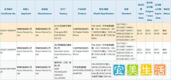 荣耀70系列新机曝光，或全系采用京东方屏幕