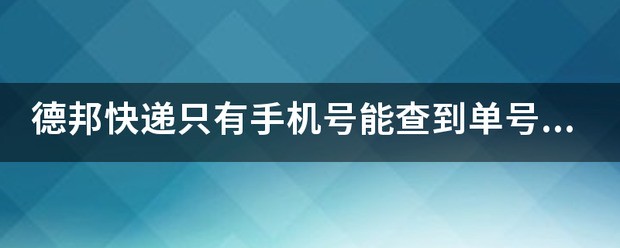 肿么用手机号查找快递单号