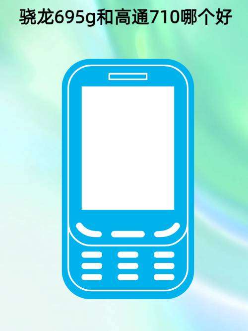 手机骁龙695g好还是710好？