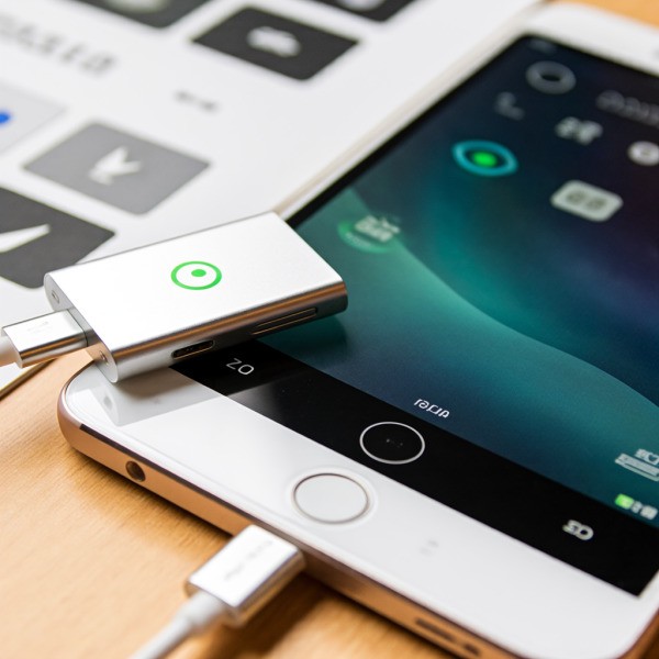 为何小米4用otg链接mp3,mp3却只显示在充电呢？