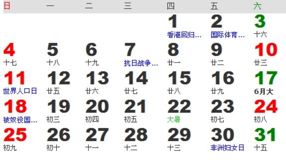 阳历阴历怎么分别