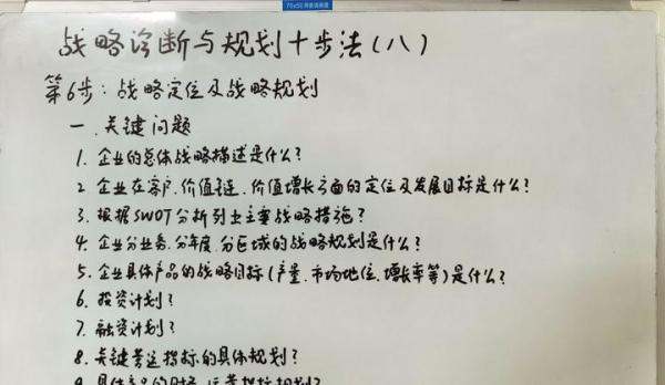 干货：战略诊断与规划十步法（八） 怎么做战略定位及战略规划