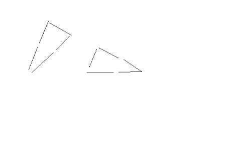 6个圆构成的三角形怎样移动一个变成倒三角形