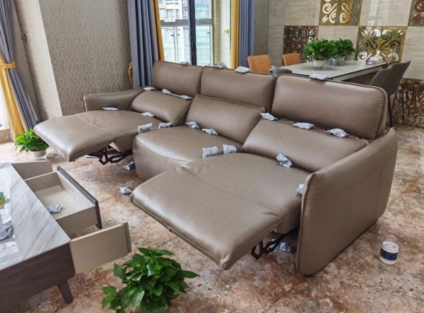 皮沙发有味道肿么去除