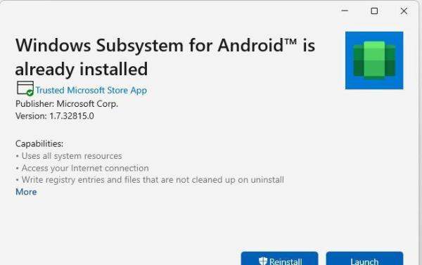 Windows11运行android教程