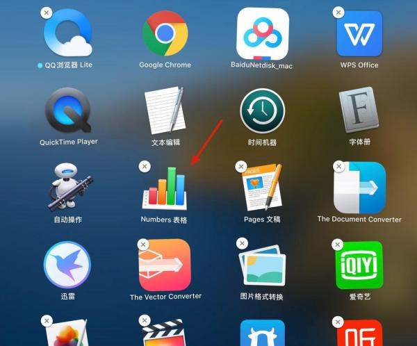Numbers表格中的表格和图表怎么使用