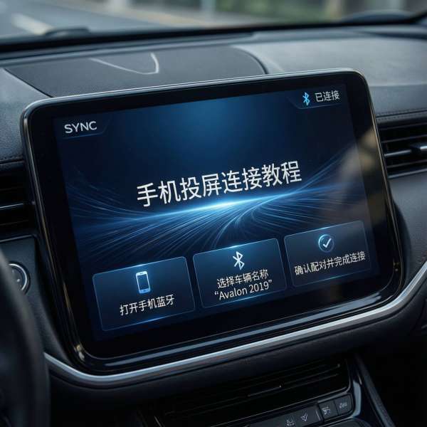 19款亚洲龙能手机投屏吗