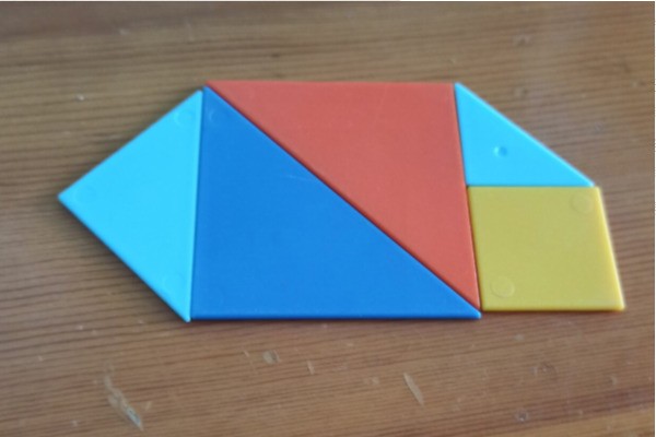 用五块,六块,七块七巧板,能拼成四边形,五边形,六边形吗?分别可以怎么样拼?-ZOL问答