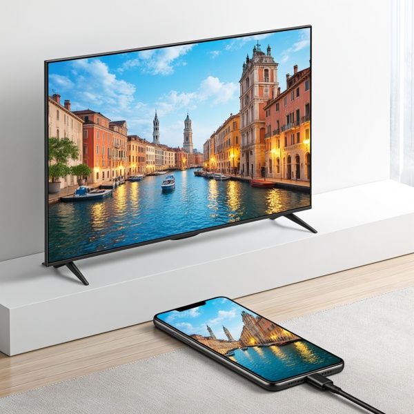 怎样把手机联接电视机上播放