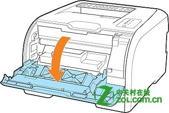 佳能 5050如何更换硒鼓